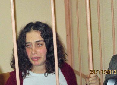 Гизем Ахан, &laquo;Гринпис&raquo;. Во время суда над экипажем &laquo;Арктик Санрайз&raquo;